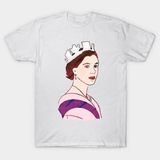 Queen Elizabeth II Original Illustration T-Shirt